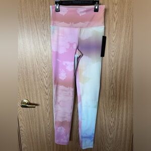 Mono B Rainbow Cloud Activewear Yoga Leggins Women’s S